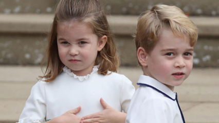Den mest omtalte duo i den britiske presse: Prins George og prinsesse Charlotte