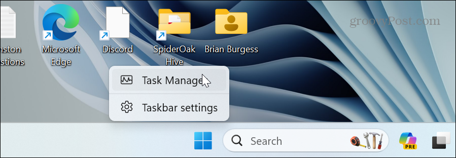 Task Manager Windows 11