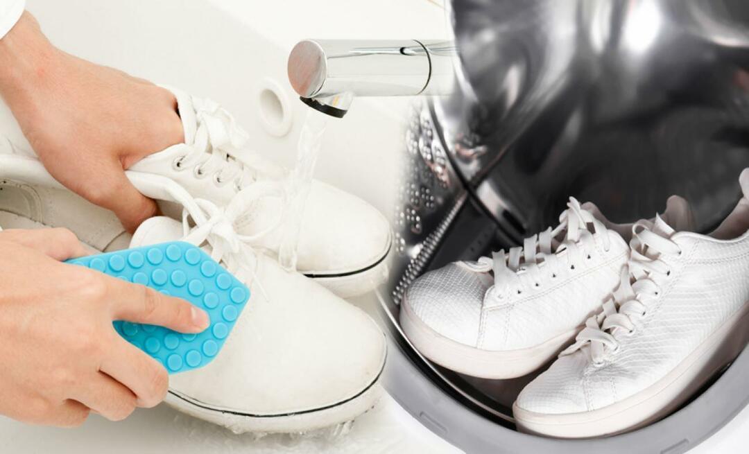 Hvordan rengør man hvide sko? Hvordan rengør man sneakers? Skorensning i 3 trin