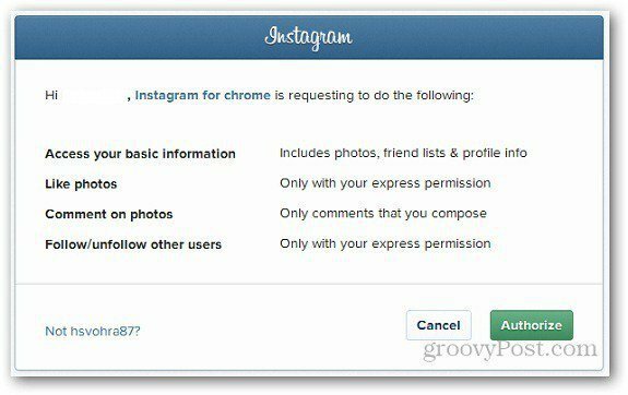 Instagram til Chrome Tillader brugere at gennemse Instagram i deres browser