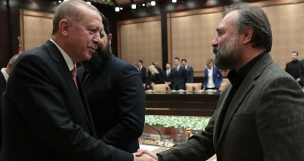 Erdogan fik den berømte skuespiller til at grine med sin "Reis" -humor