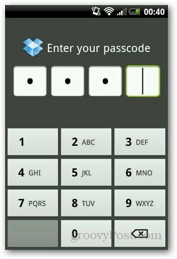 Password Protect Dropbox 6