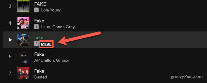 spotify kunstnernavn