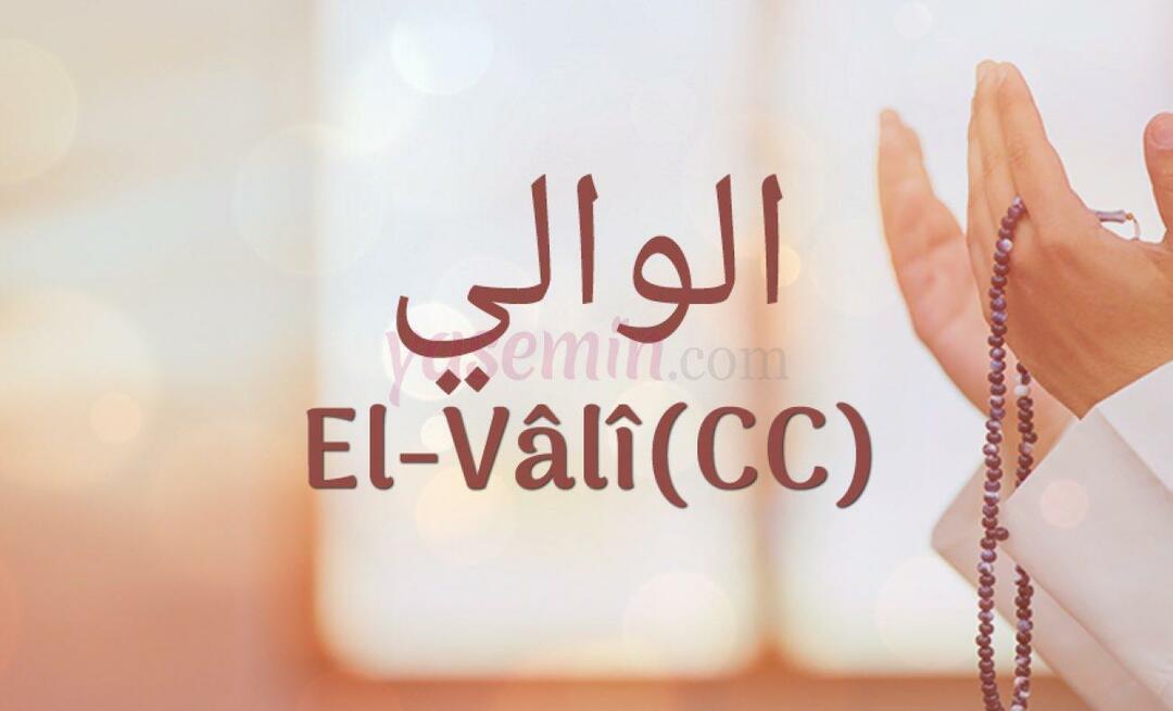 Hvad betyder Al-Vali (c.c) fra Esma-ul Husna? Hvad er dyderne ved al-Vali (c.c)?