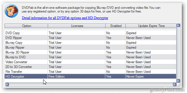 HD Decrypter License