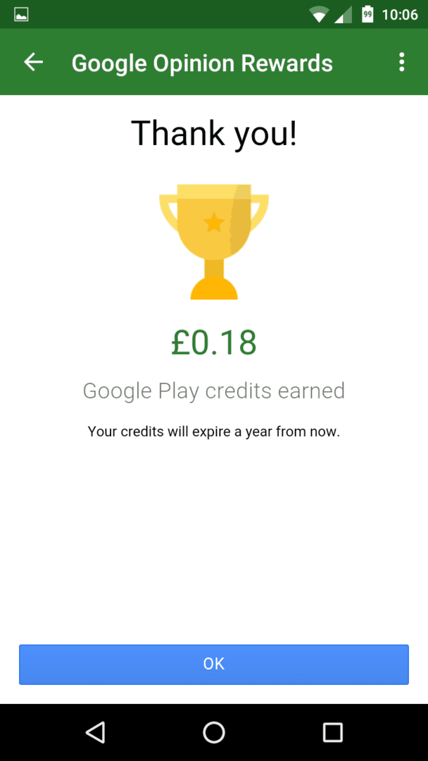 Google Rewards (06) google play kredit gratis apps butik musik tv viser film tegneserier bøger android mening belønninger undersøgelser placering kreditter tjent udløber