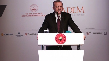 Præsident Erdoğan: De, der krænker kvinders rettigheder, vil blive dømt alvorligt
