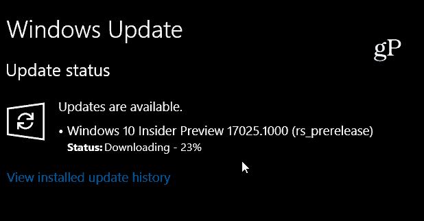 Microsoft udruller Windows 10 Redstone 4 Preview Build 17025