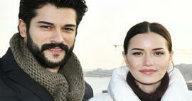 Romantiske stillinger fra parret Burak Özçivit og Fahriye Evcen! Der var en hændelse på sociale medier