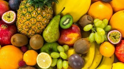 Hvilke frugter skal forbruges i hvilken måned?