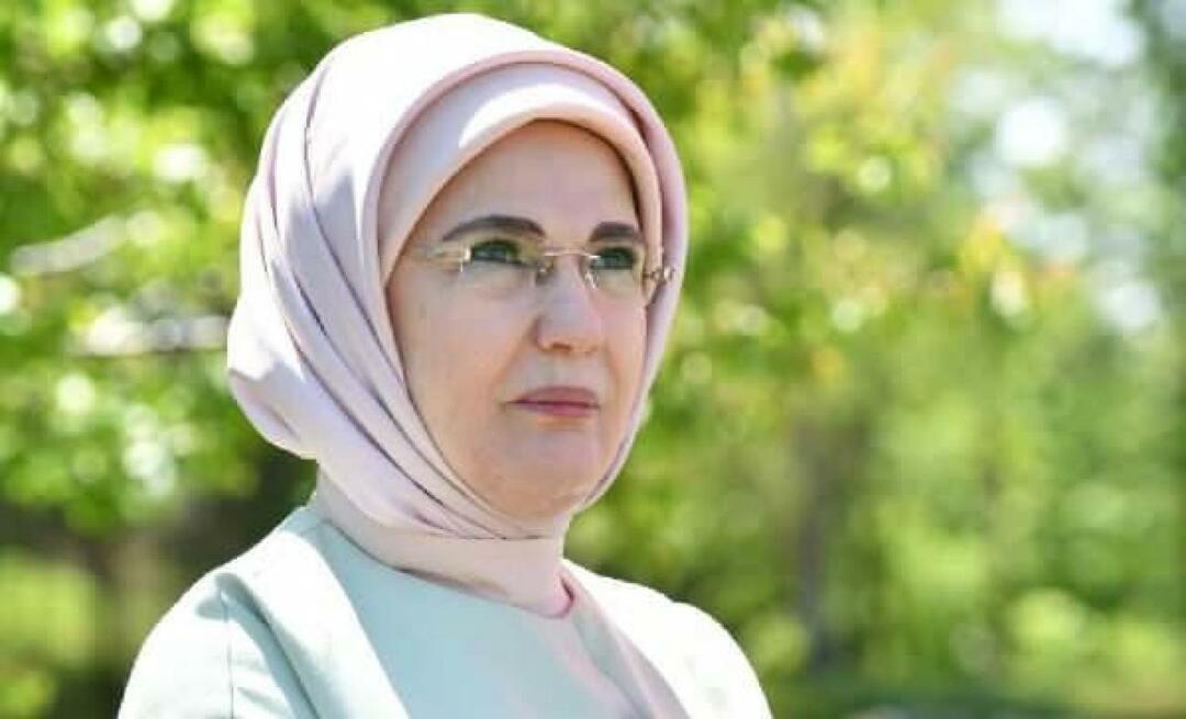 Emine Erdoğan til befolkningen i UAE, der støttede 
