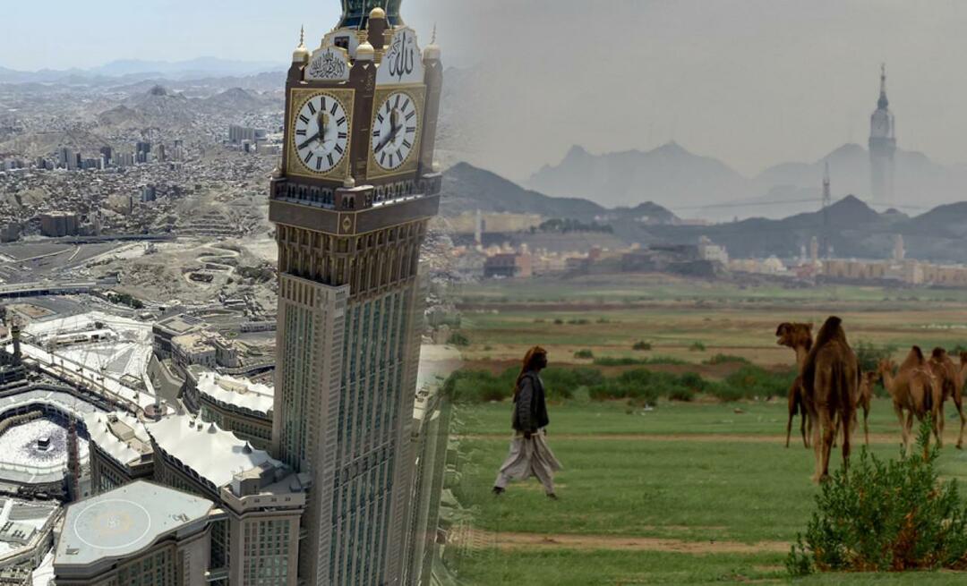 Bjerge og sletter i Mekka er grønne! Nærmer apokalypsen sig? Her er varslerne om apokalypsen...