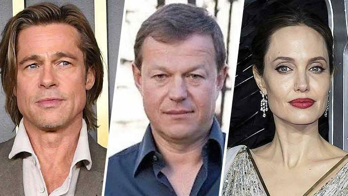 Brad Pitt, Yuri Shefler og Angelina Jolie