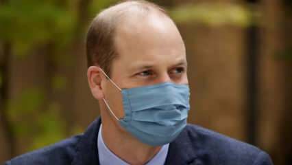 Prins William får den første dosis coronavirusvaccine