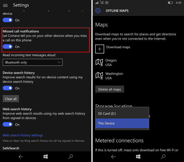 Windows 10 Mobile Preview Build 10572 tilgængelig, men kræver stadig rollback