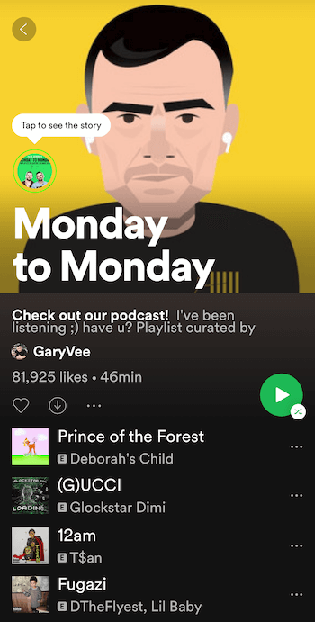 'Mandag til mandag' Spotify-playliste fra GaryVee