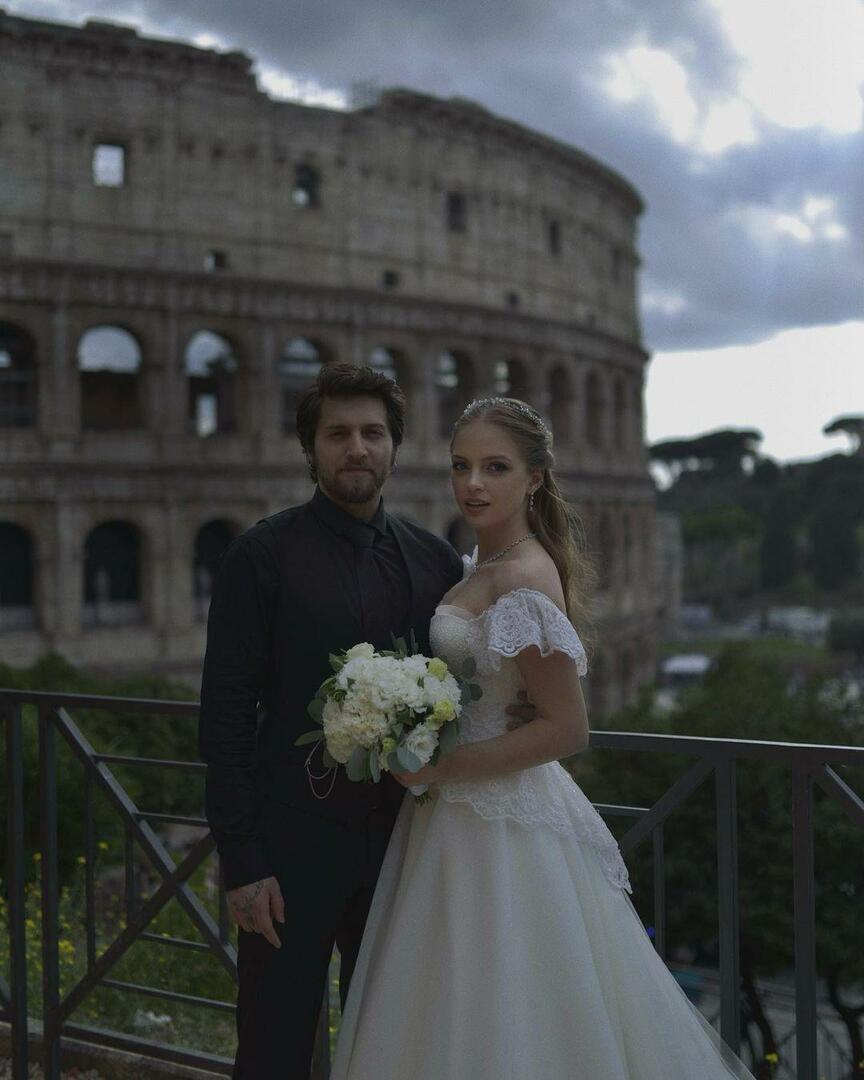 Det berømte pars bryllup blev holdt i Rom