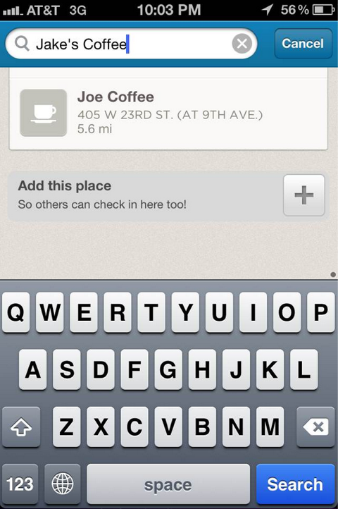 gør krav på dit foursquare-sted
