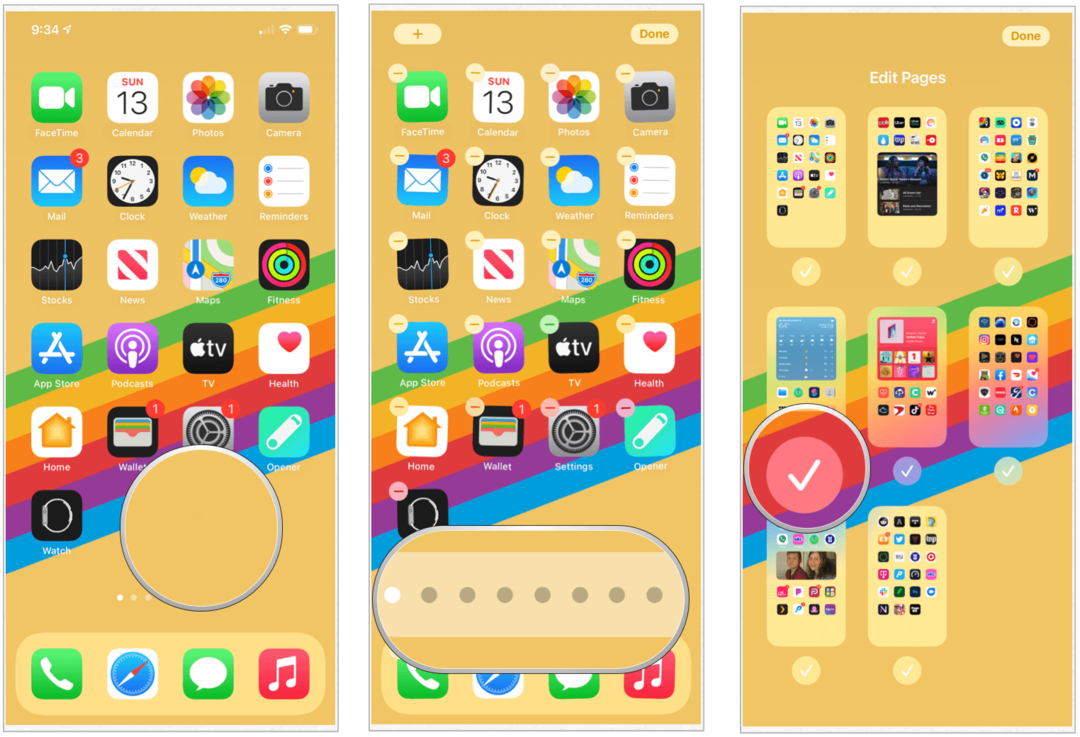 iOS 14 skjul appskærme