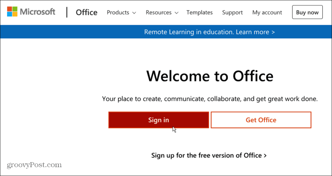office-dot-com brug Microsoft Office på en Chromebook