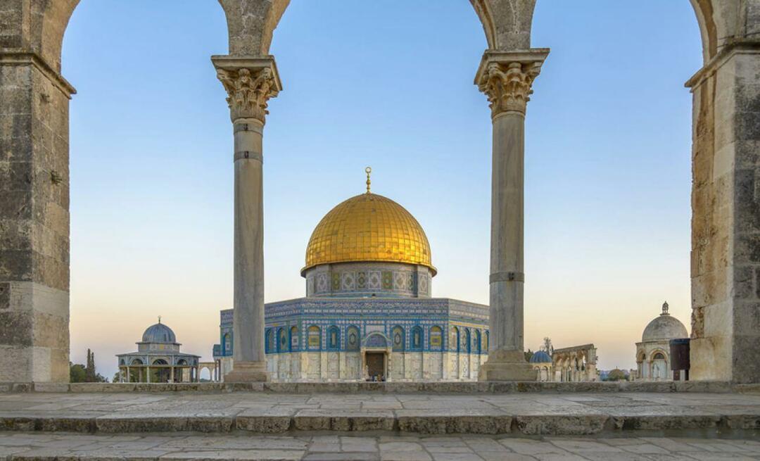 Hvor er Jerusalem? Hvorfor er Jerusalem vigtigt? Hvorfor er Masjid al-Aqsa så vigtig?