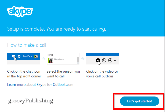 Skype HD Outlook-installeret plugin kommer i gang