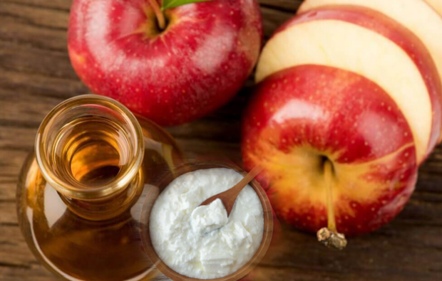 Æblecidereddik og yoghurtkur