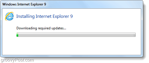 Internet Explorer 9 Beta Installer langsomt, opdateringer, download