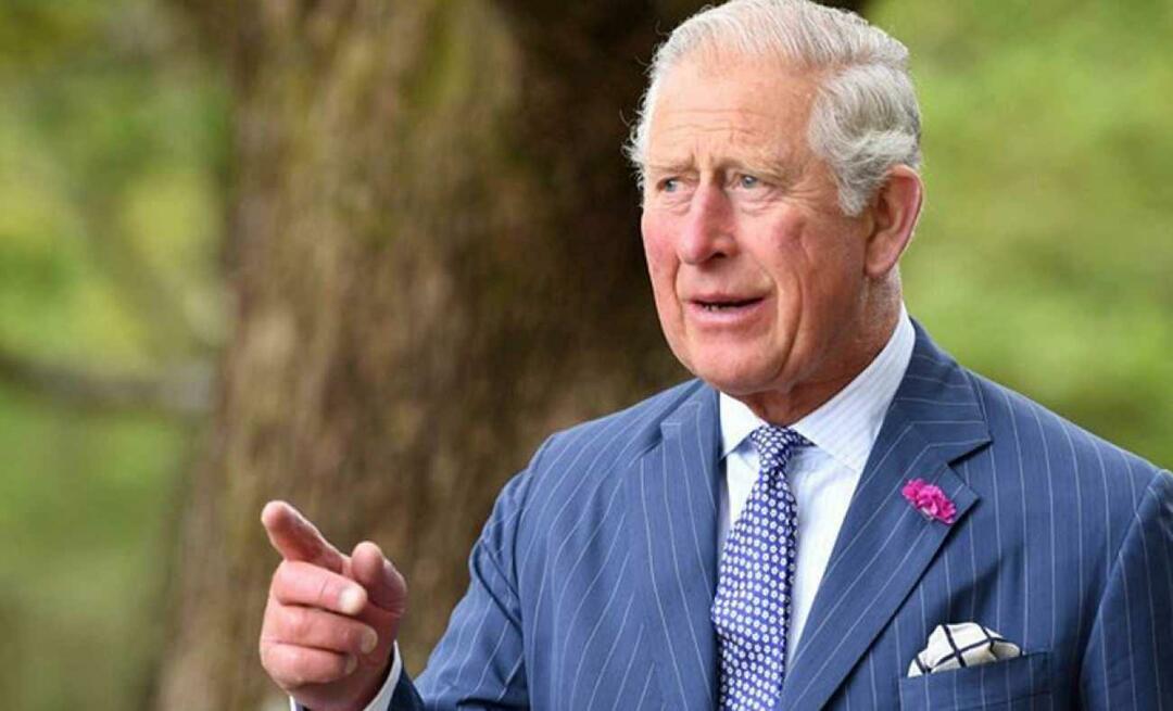 Kong III. Charles søger en gartner! Hans årlige honorar er næsten 1 million TL...