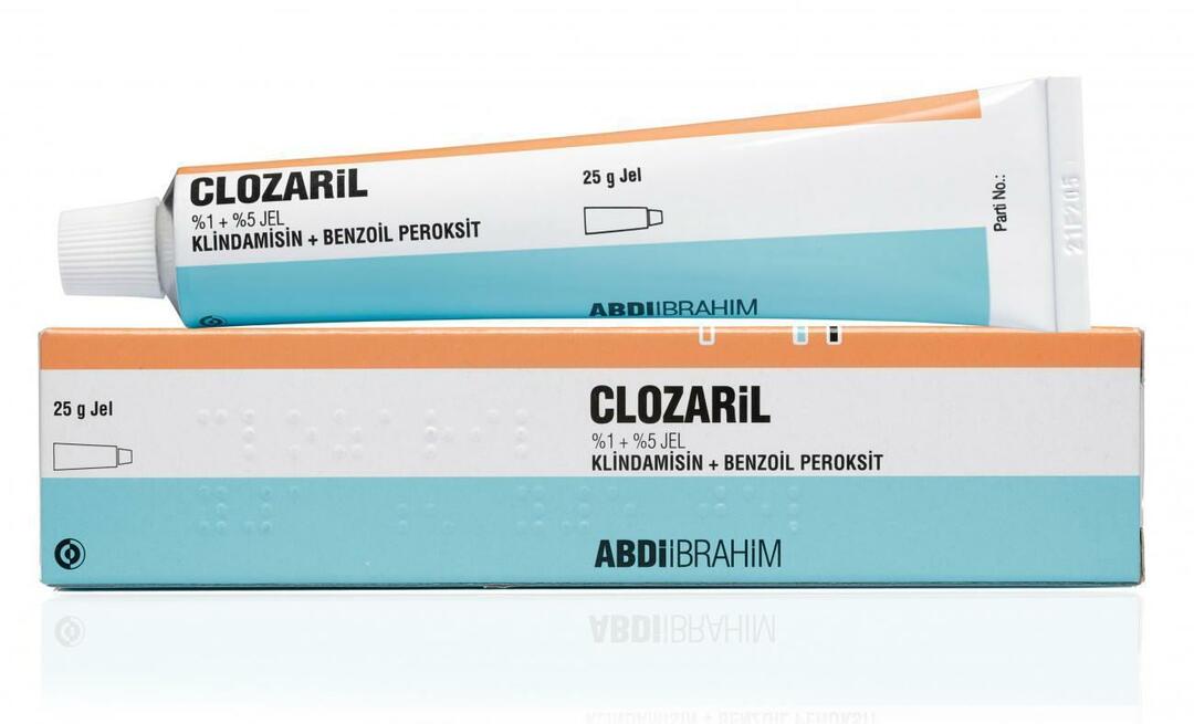 Hvad er Clozaril gel, hvad gør det? Brug af Clozaril gel! Clozaril gel pris 2023