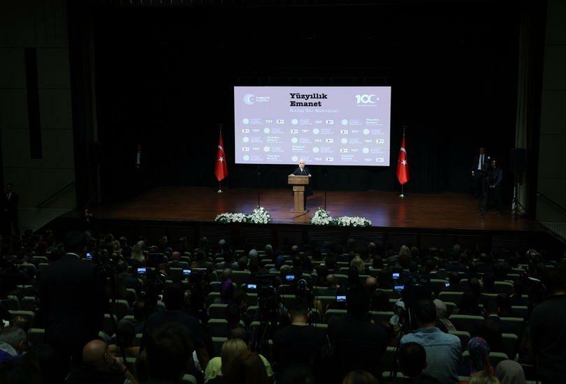 First Lady Erdoğan Centennial Betroet Røde Halvmåne Captive Letters udstilling