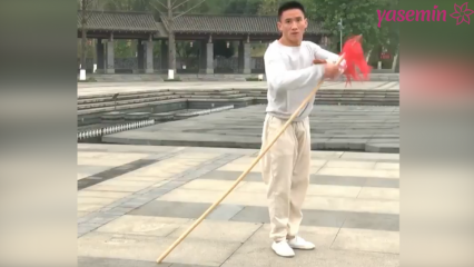 Kung Fu-mester, der trodser tyngdekraften!