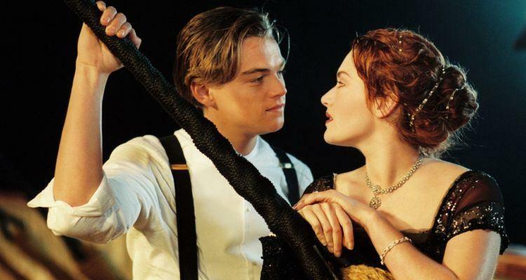 Et stillbillede fra filmen Titanic