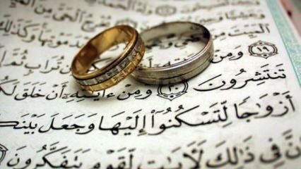 Religiøse anliggender, der skal behandles i ægteskabsmødet