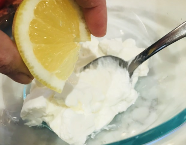 yoghurt og citron kur