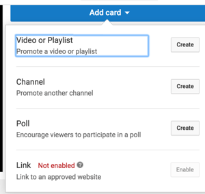 Brug YouTube-kort til at udvide din kanals tid.