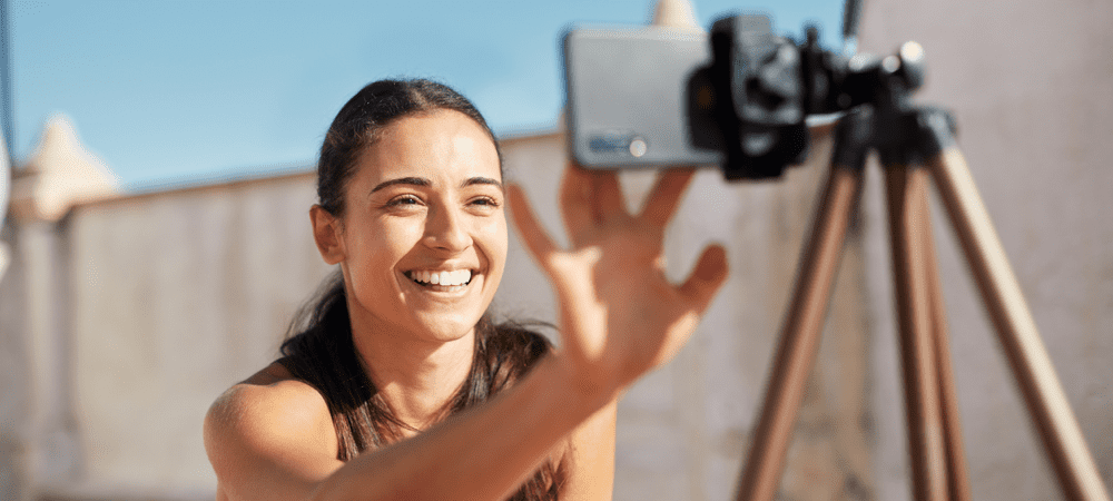 Sådan tager du en selfie på Android