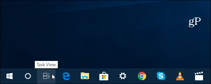 Tidslinjeikon Windows 10
