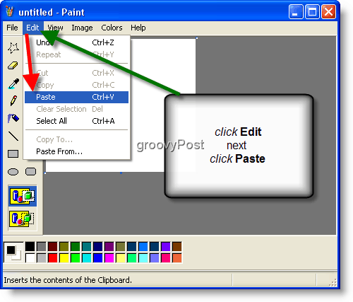 Tag et skærmbillede i Windows XP