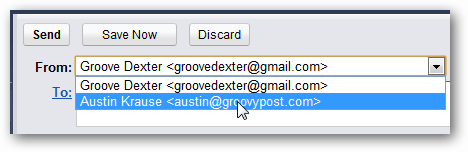 vælg adresse i gmail