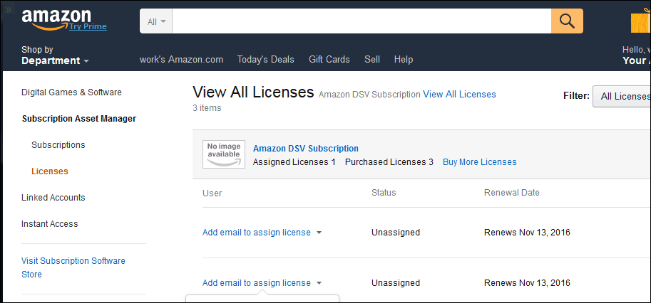 Amazon Windows 10 produktnøgle