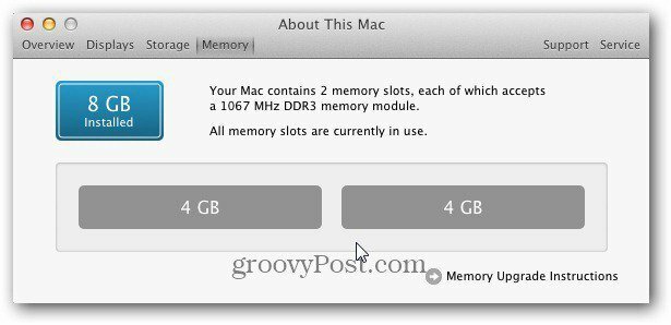 Sådan opgraderes RAM i Mac Mini