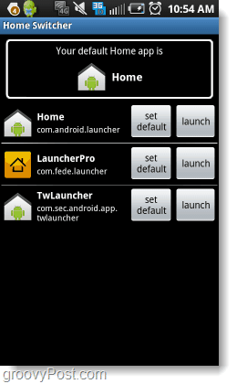 hjem switcher android app