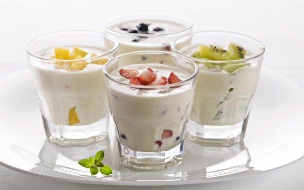 frugt yoghurt