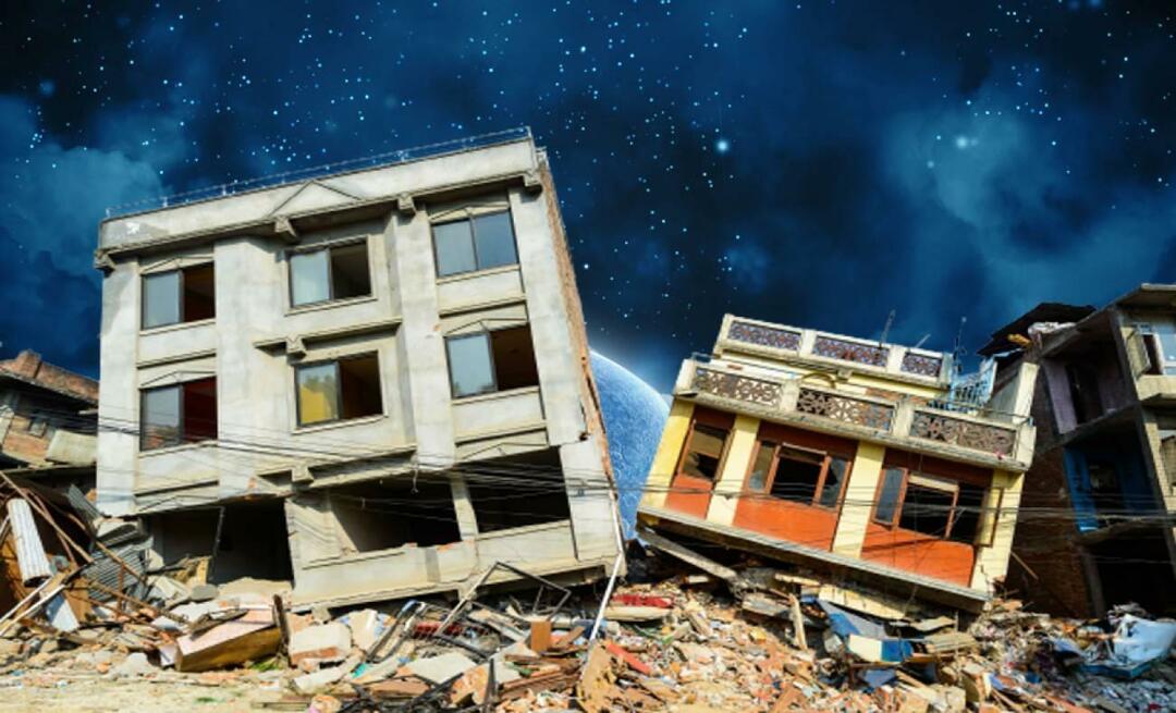 Hvad vil det sige at drømme om et jordskælv? Hvad betyder jordskælv og rysten i en drøm?