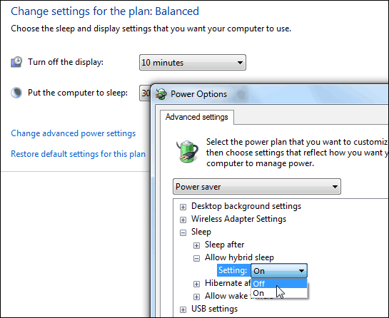 Tip til Windows 7: Gør dvaletilstand eller sluk som standardstrømindstillingen