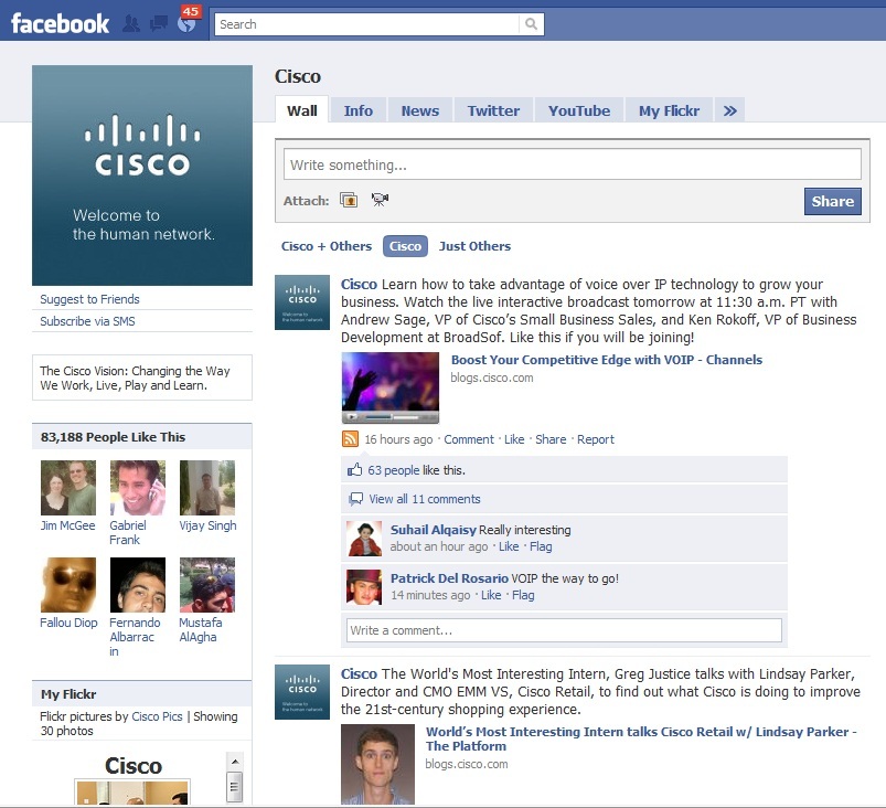 Lancering af sociale medier sparer Cisco $ 100.000+