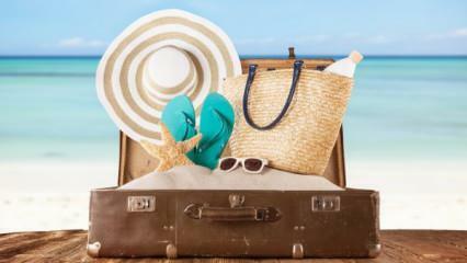 Hvordan er kufferten forberedt? 10 ting du skal have i din kuffert! To-do liste til ferie