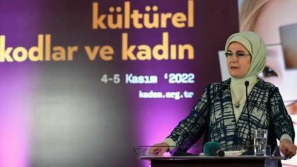 Emine Erdogan er den 5. præsident for KADEM. Internationalt topmøde om kvinder og retfærdighed