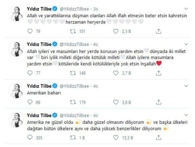 USAs reaktion fra Yıldız Tilbe! "Må Gud gider det, forbandet det"